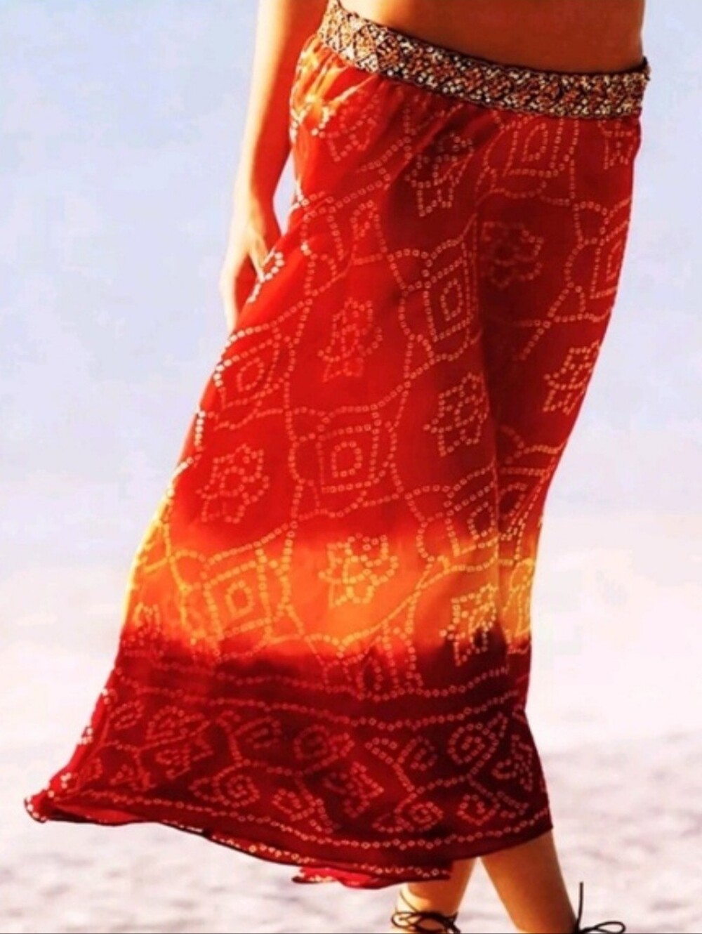 V.S.  Moda International Boho Skirt